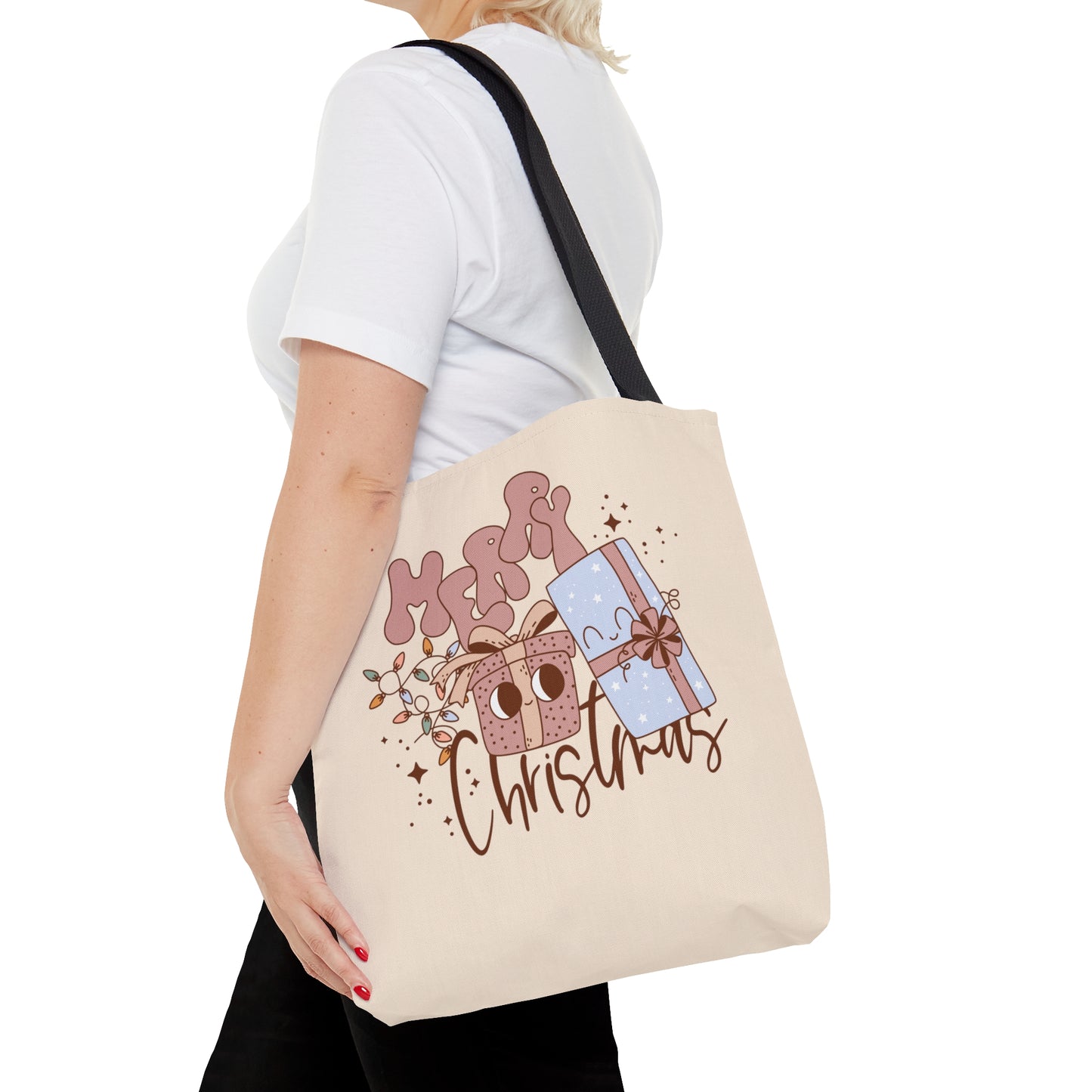 Retro Christmas Tote Bag
