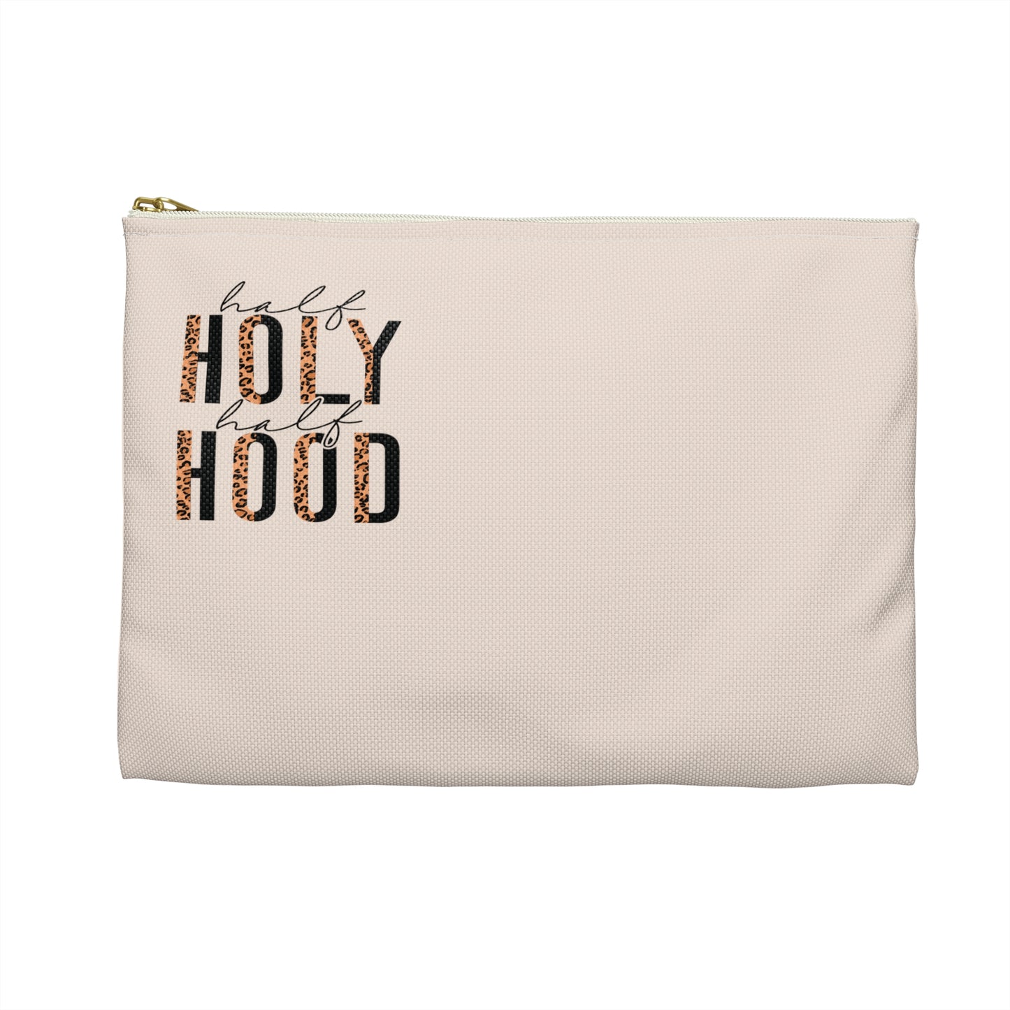 Half Hood-Half Holy Accessory Pouch
