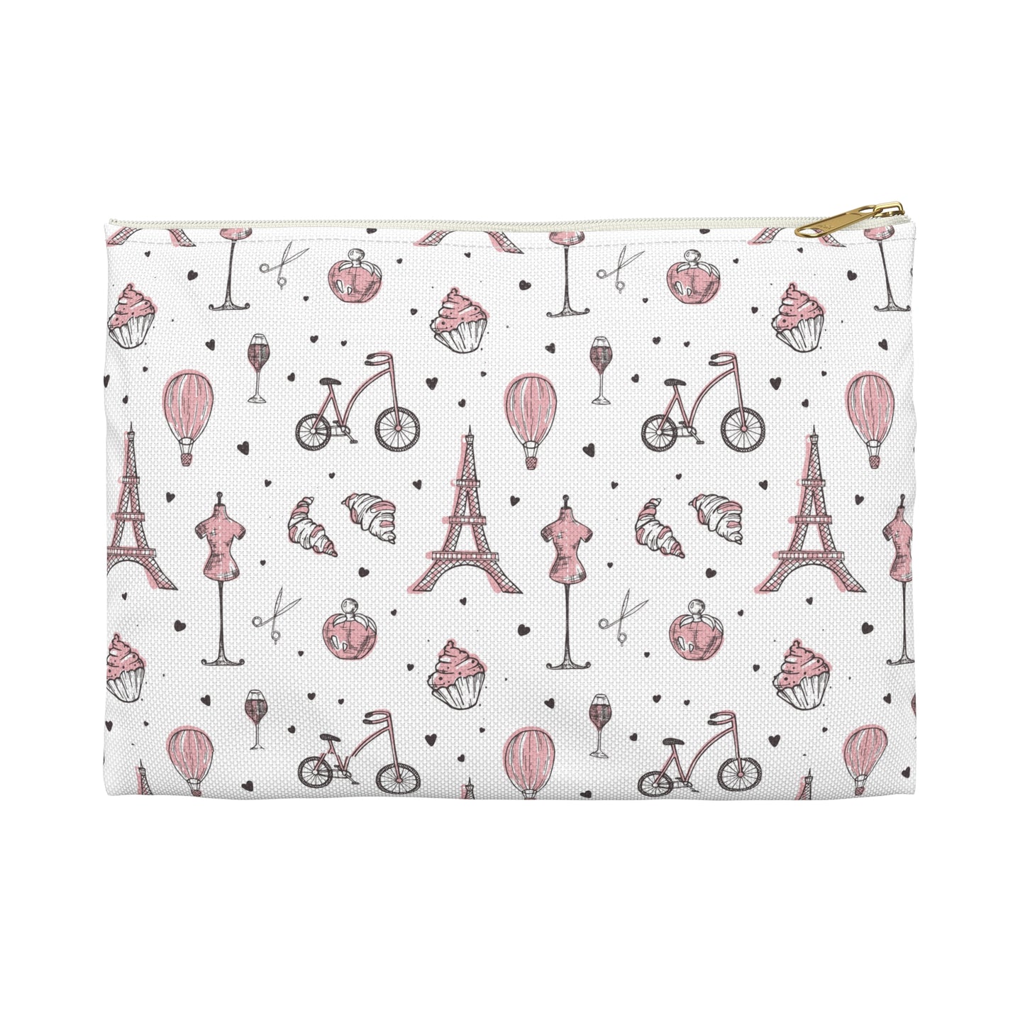 Pink Paris Accessory Pouch