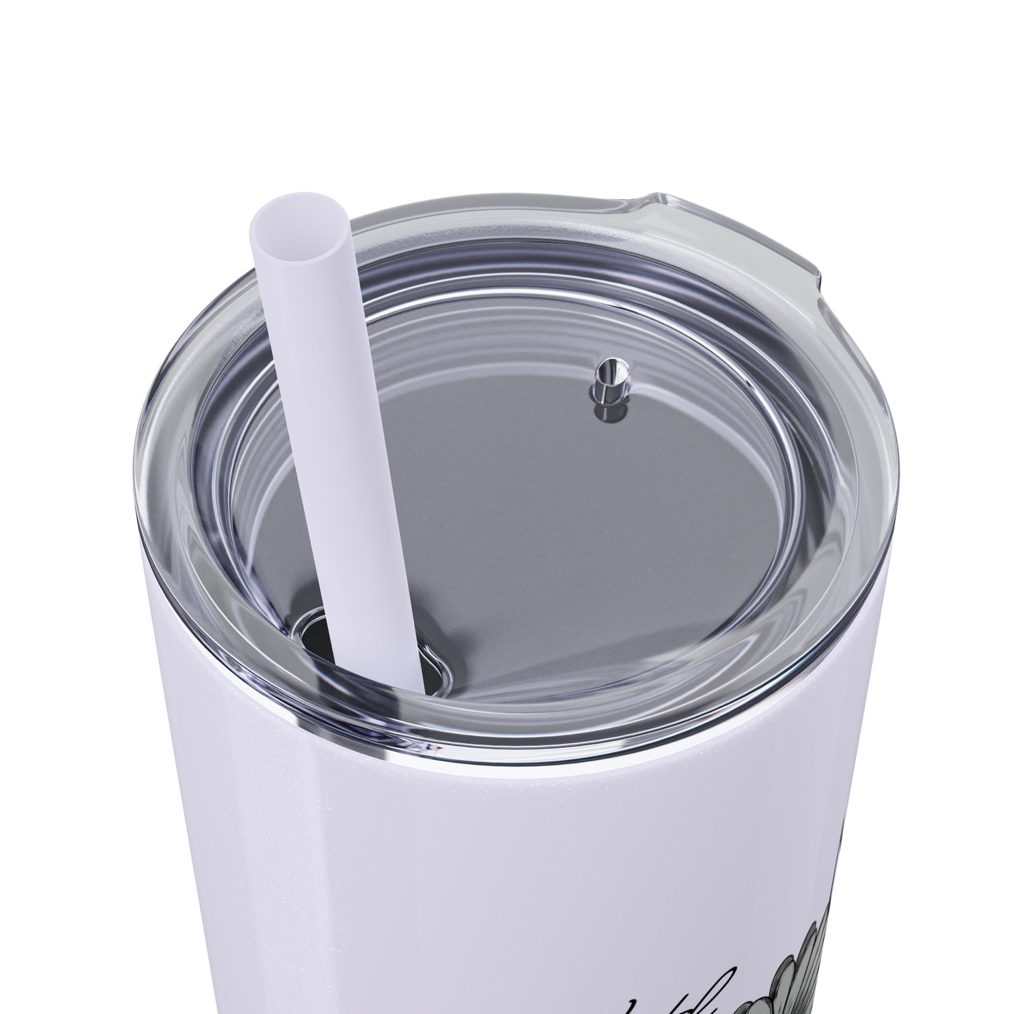 With God Tumbler w/ Straw