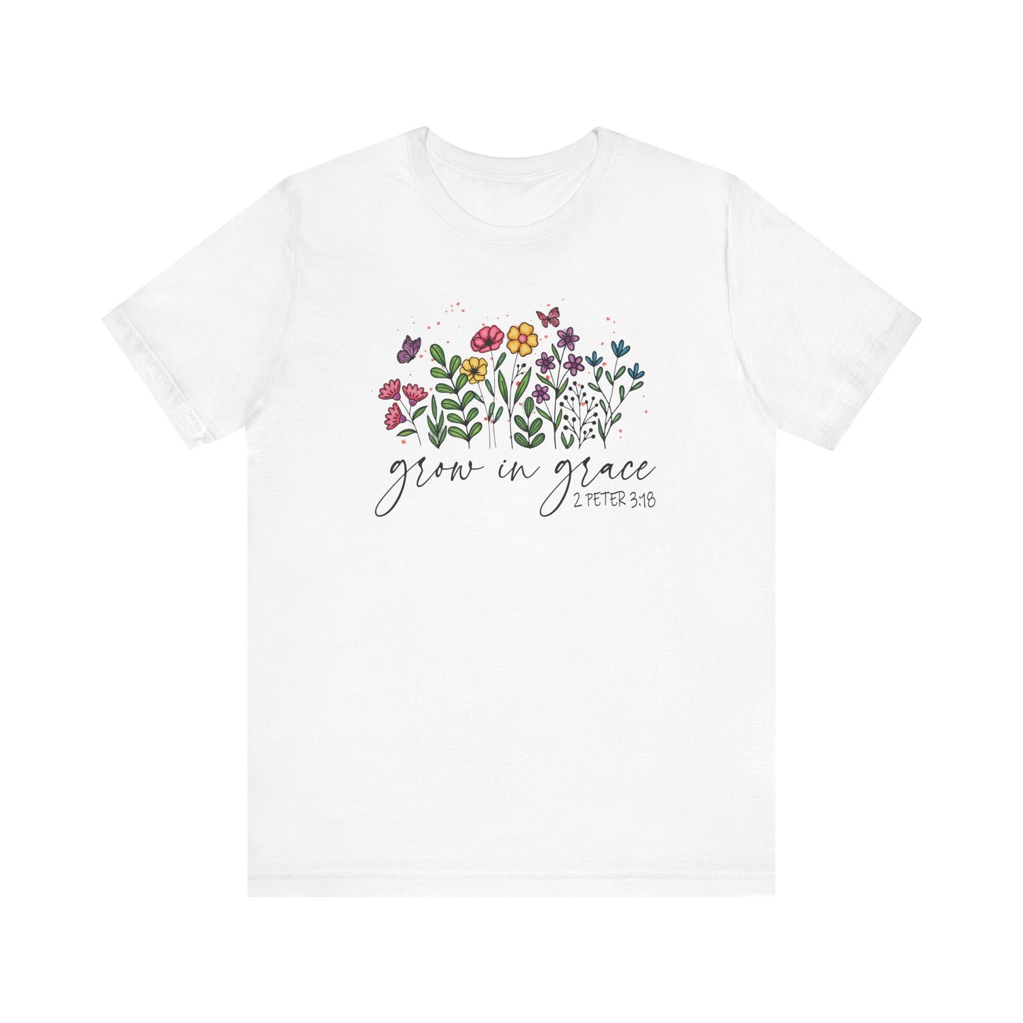 Floral Tee - Grow in Grace Women's T-Shirt