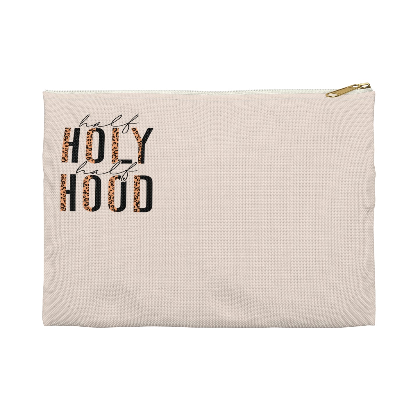 Half Hood-Half Holy Accessory Pouch