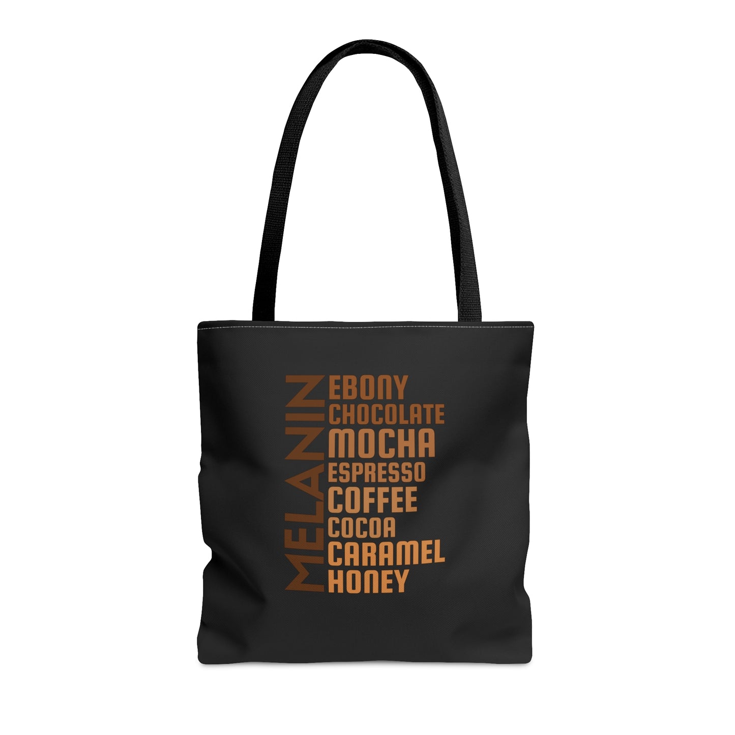 Melanin Blend Tote Bag - Black