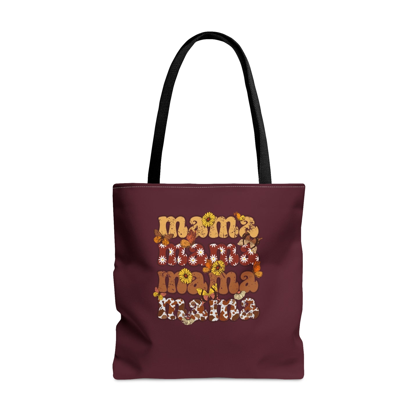 Retro Floral Mama Tote