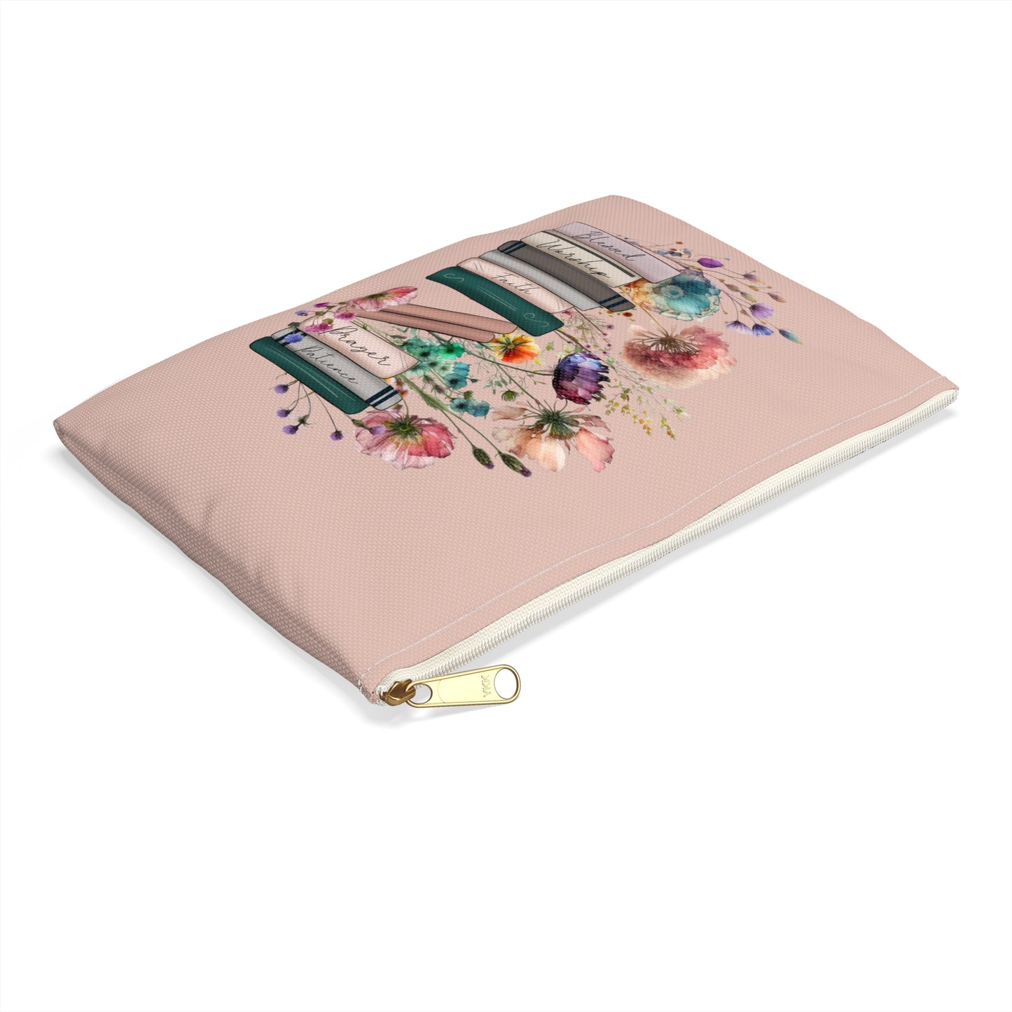 Floral Bibles Accessory Pouch