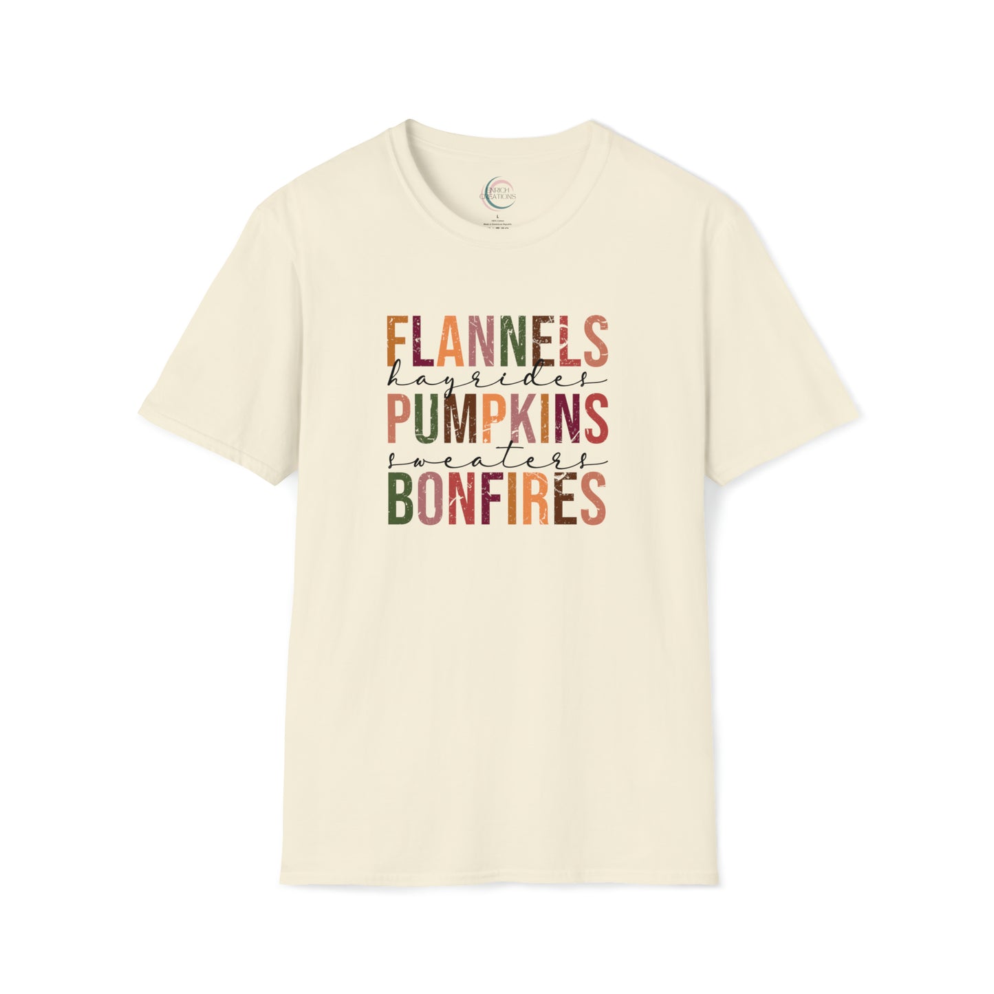 Flanner Pumpkins Bonfires Shirt
