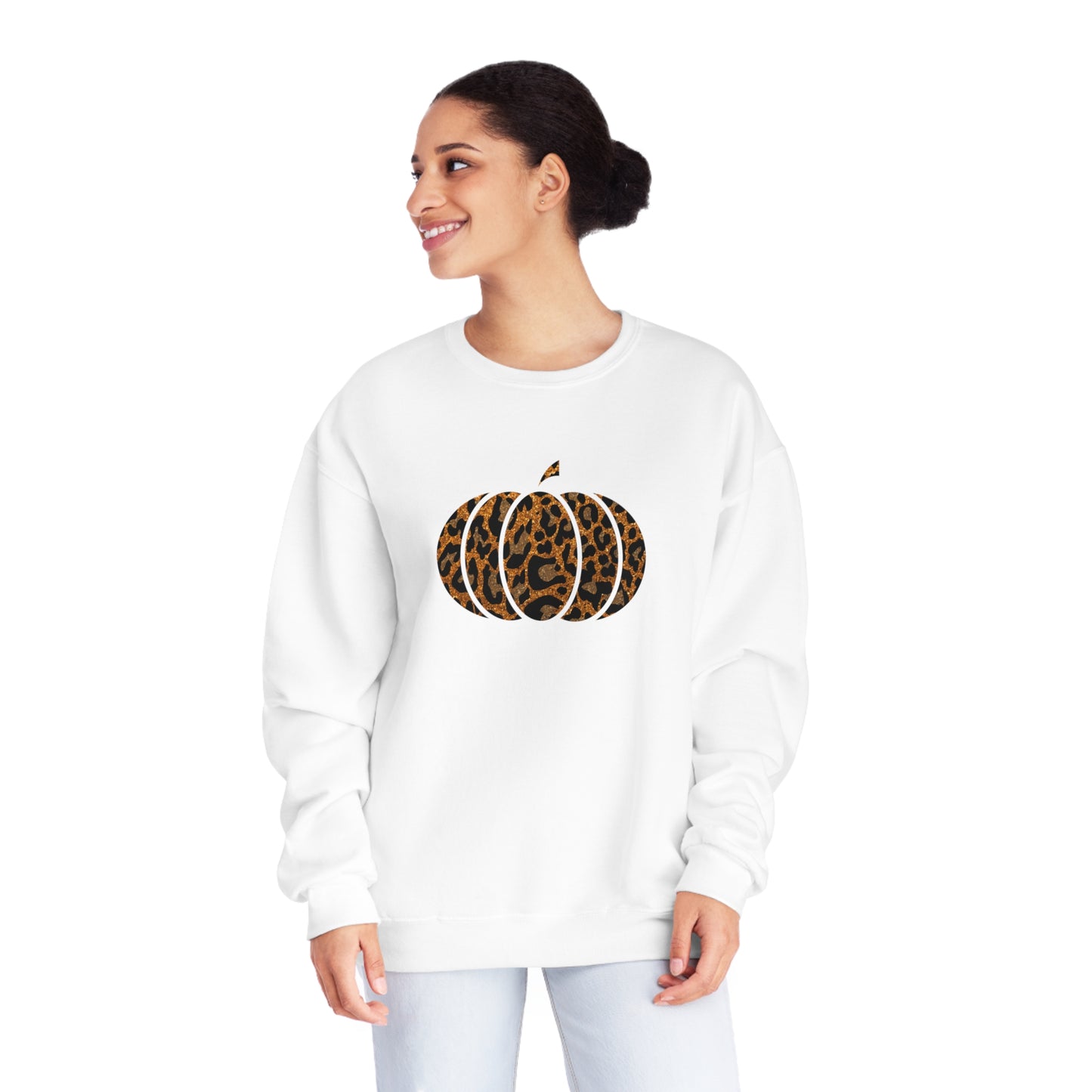 Leopard Pumpkin Sweater
