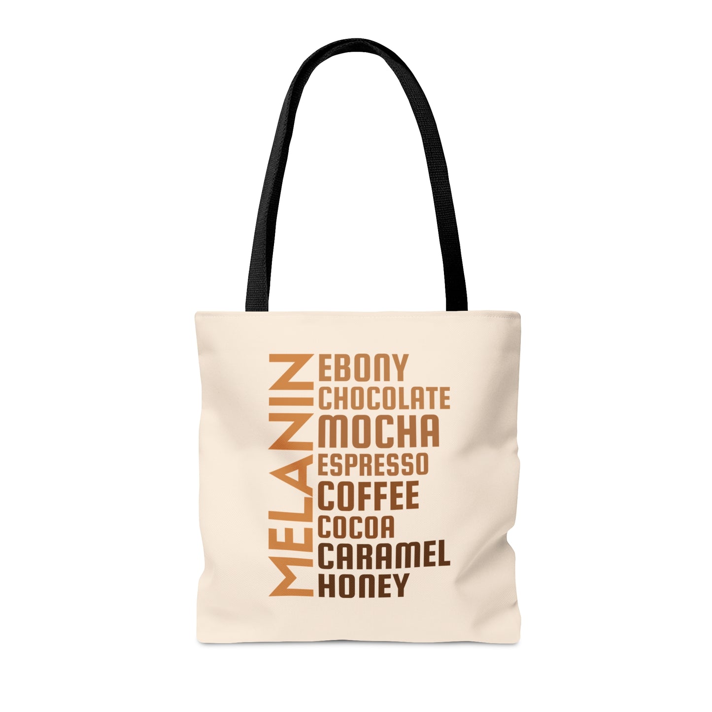 Melanin Blend Tote Bag - Brown