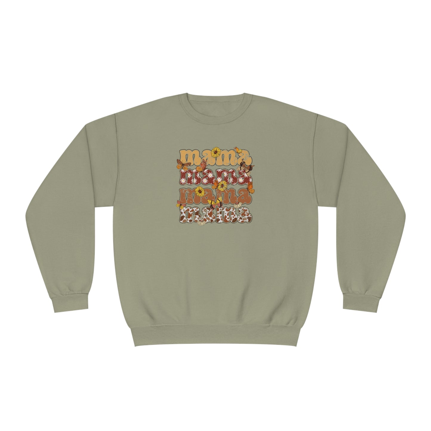 Retro Floral Mama Sweater