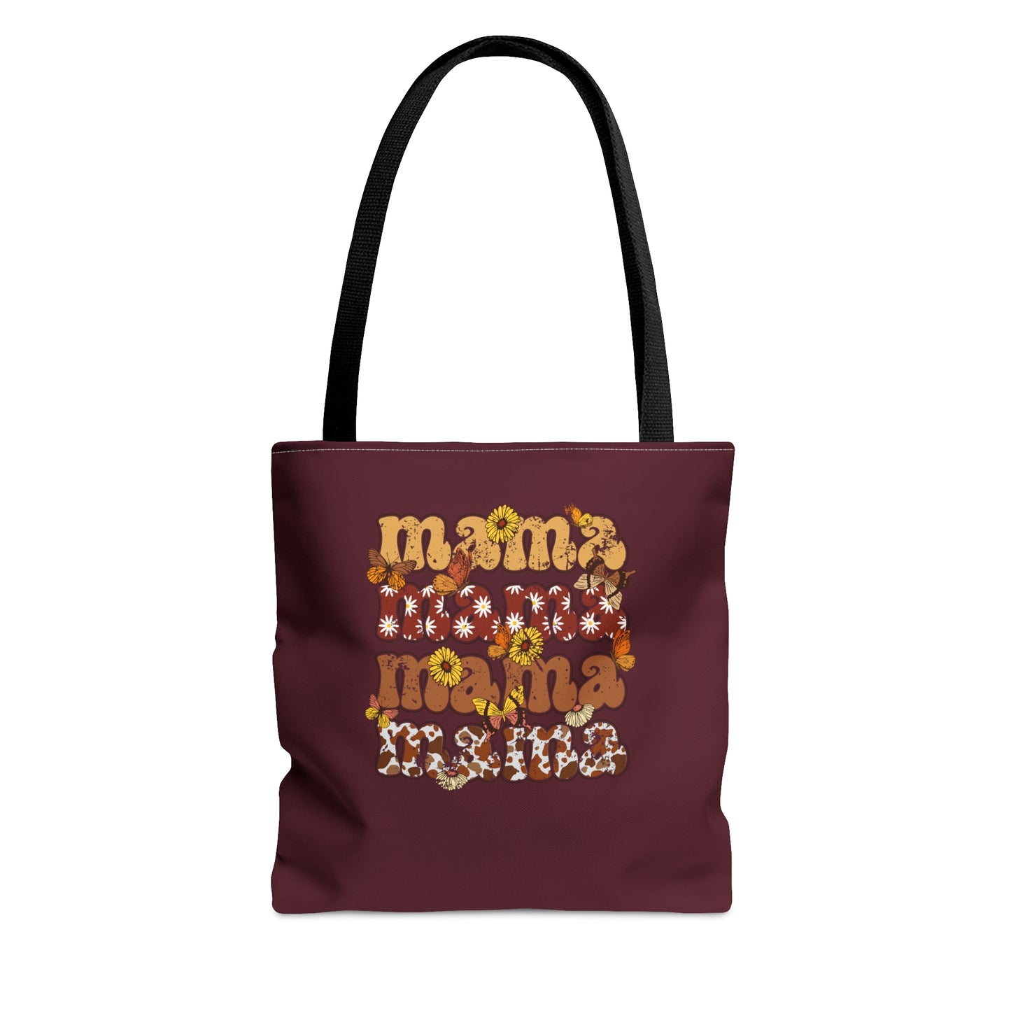 Retro Floral Mama Tote