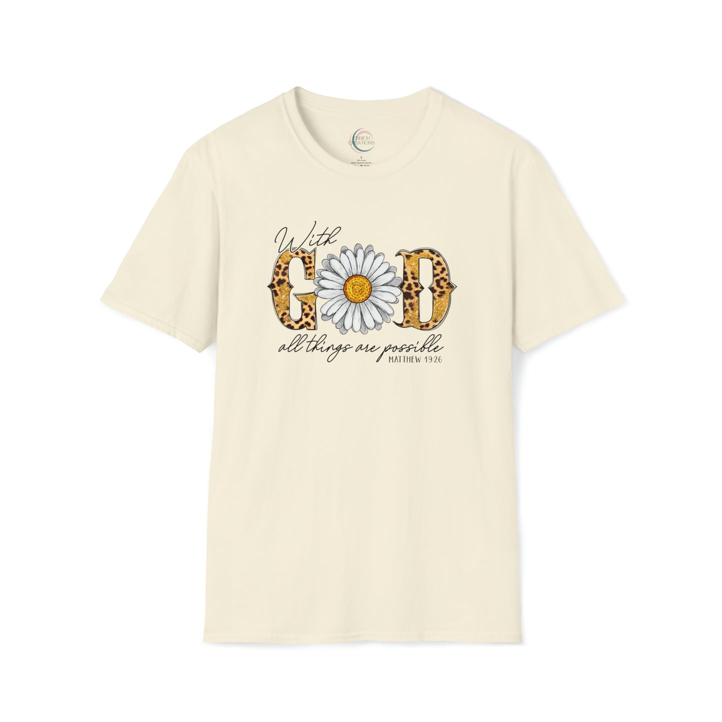 With God All Things Are Possible Shirt