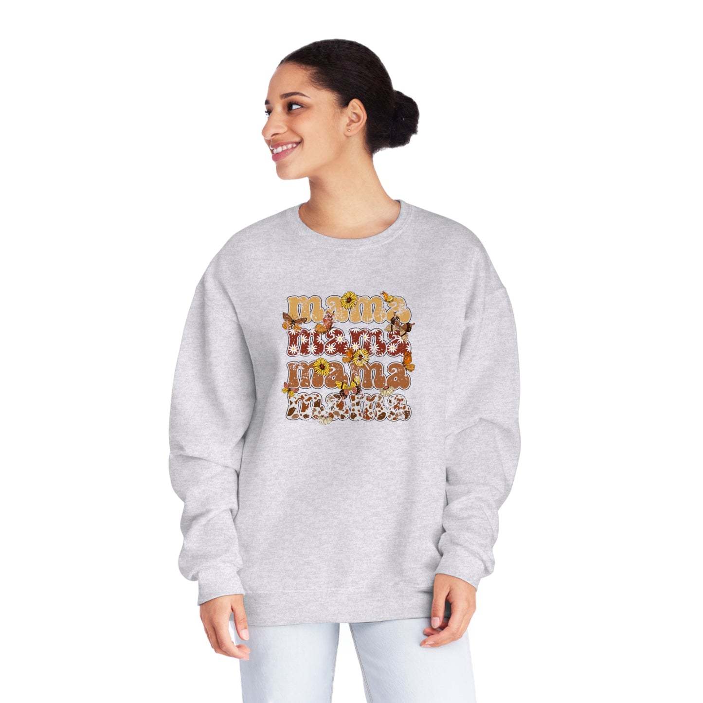 Retro Floral Mama Sweater