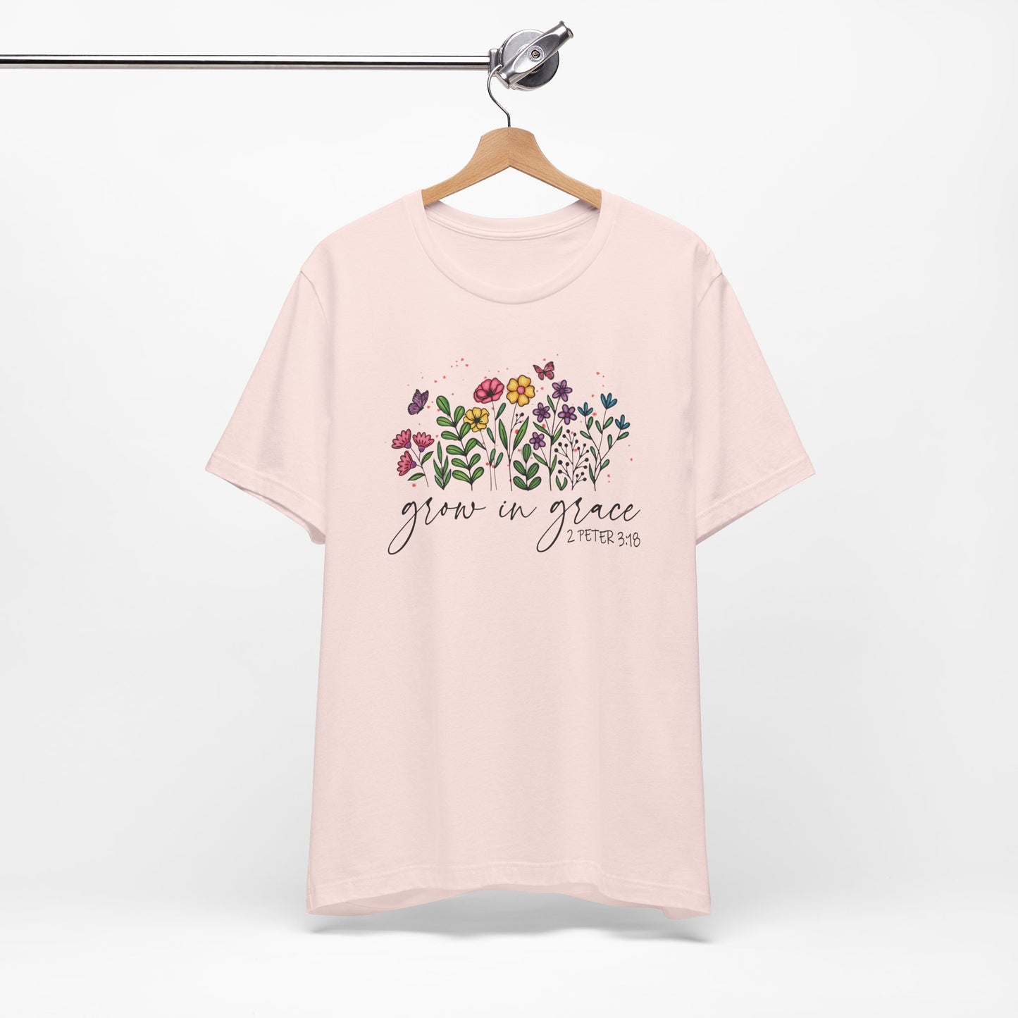 Floral Tee - Grow in Grace Women's T-Shirt