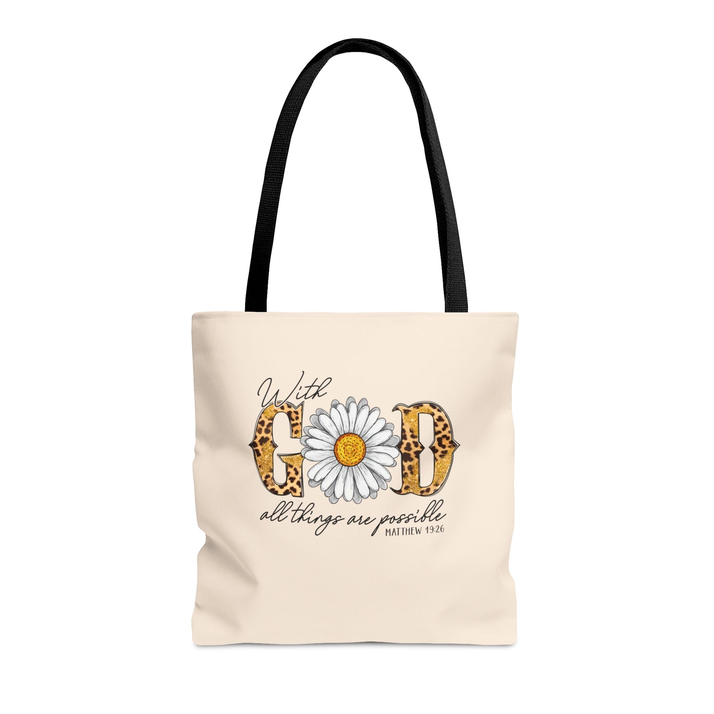 With God Tote Bag