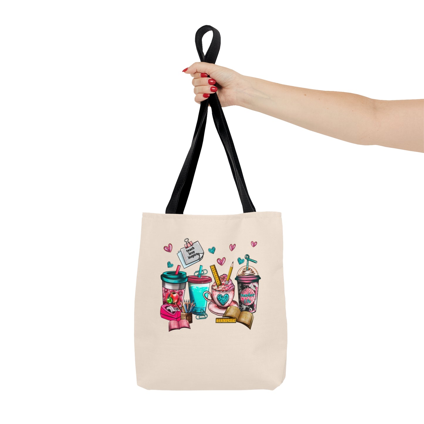 Caffeinate and Educate Tote Bag