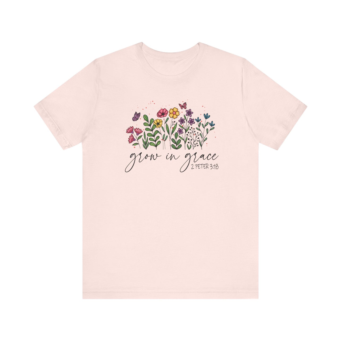 Floral Tee - Grow in Grace Women's T-Shirt