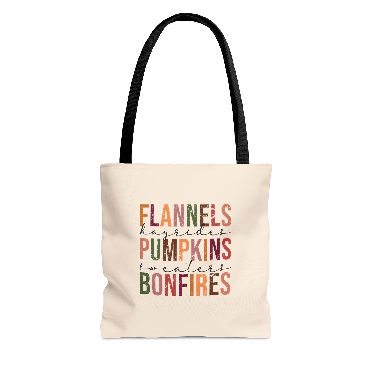 Flanner Pumpkins Bonfires Tote