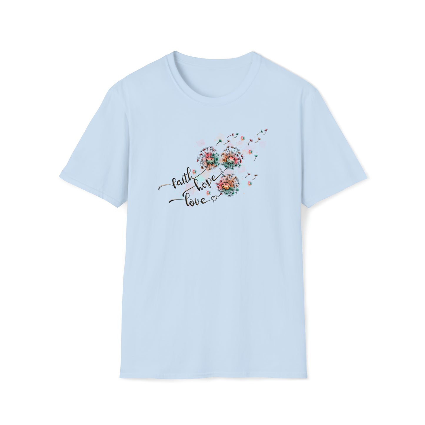 Faith Hope Love Dandelion Shirt