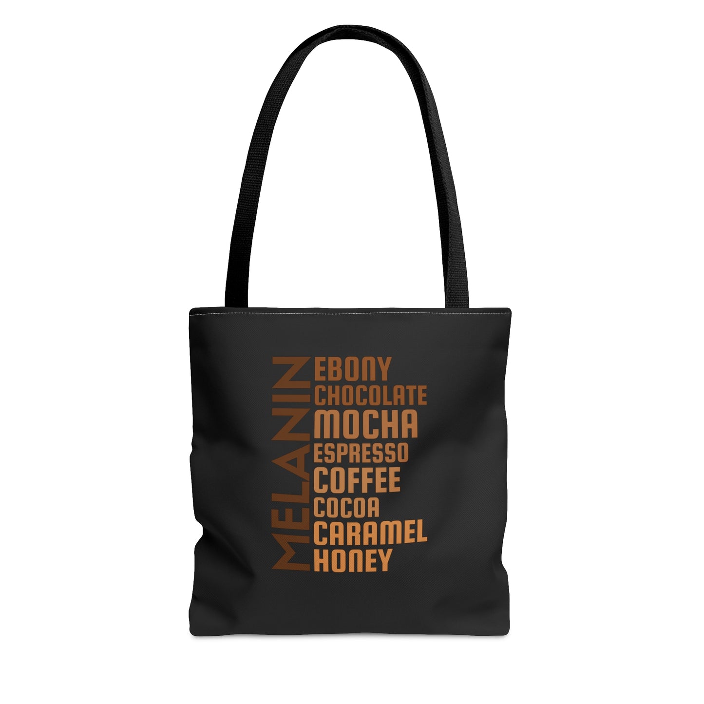 Melanin Blend Tote Bag - Black