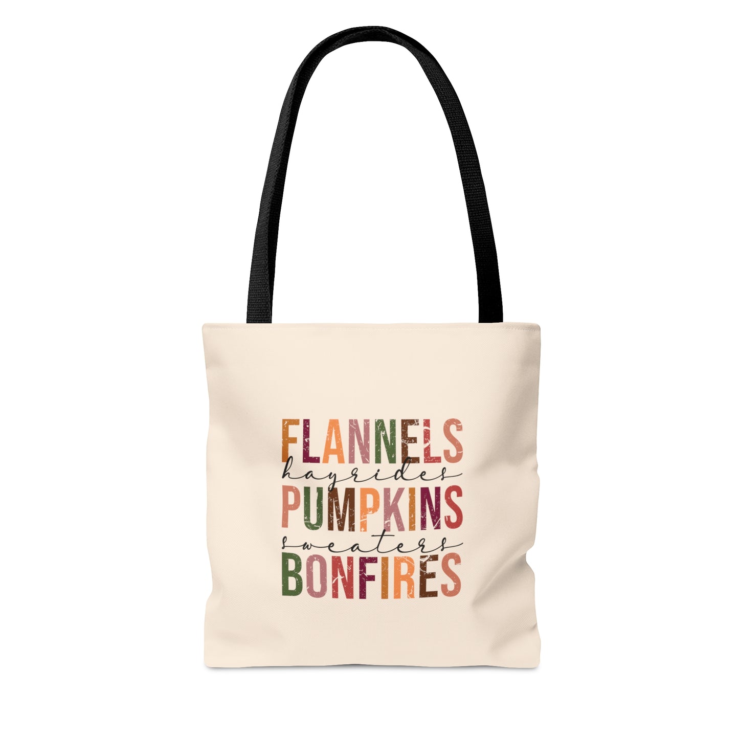Flanner Pumpkins Bonfires Tote