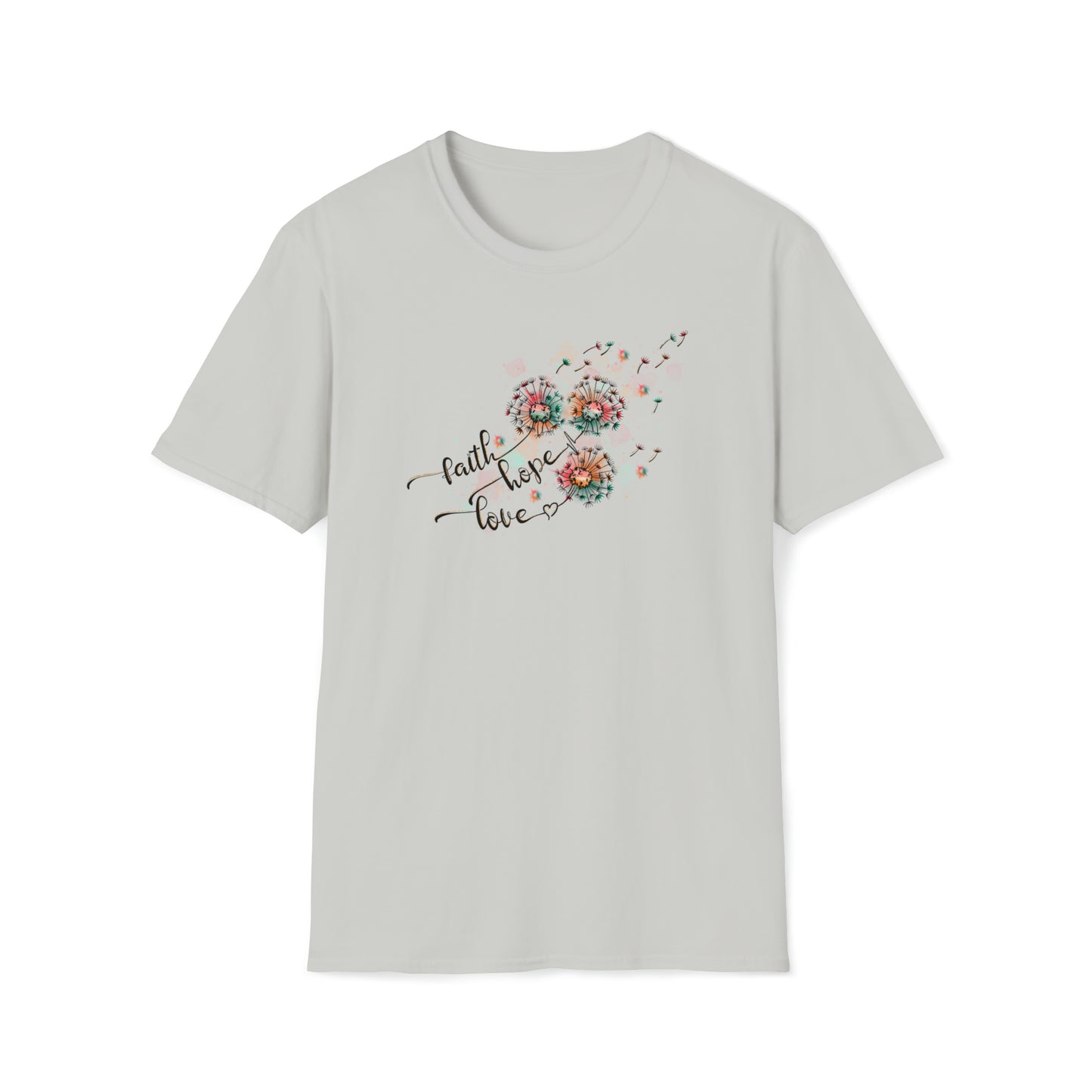 Faith Hope Love Dandelion Shirt