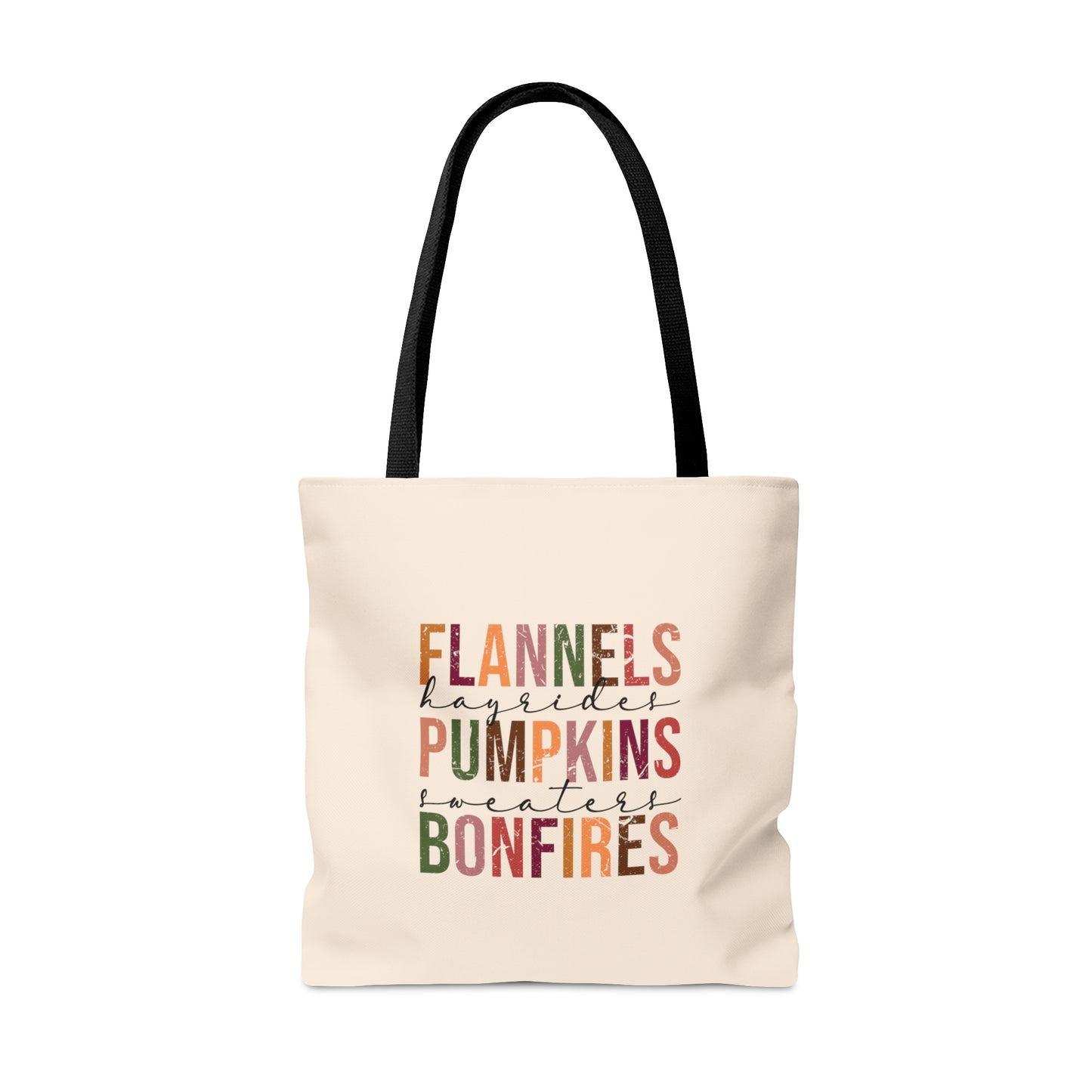 Flanner Pumpkins Bonfires Tote