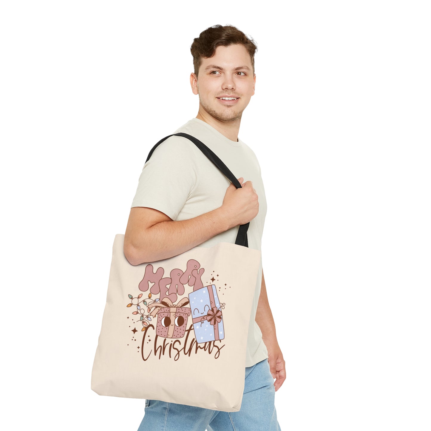 Retro Christmas Tote Bag