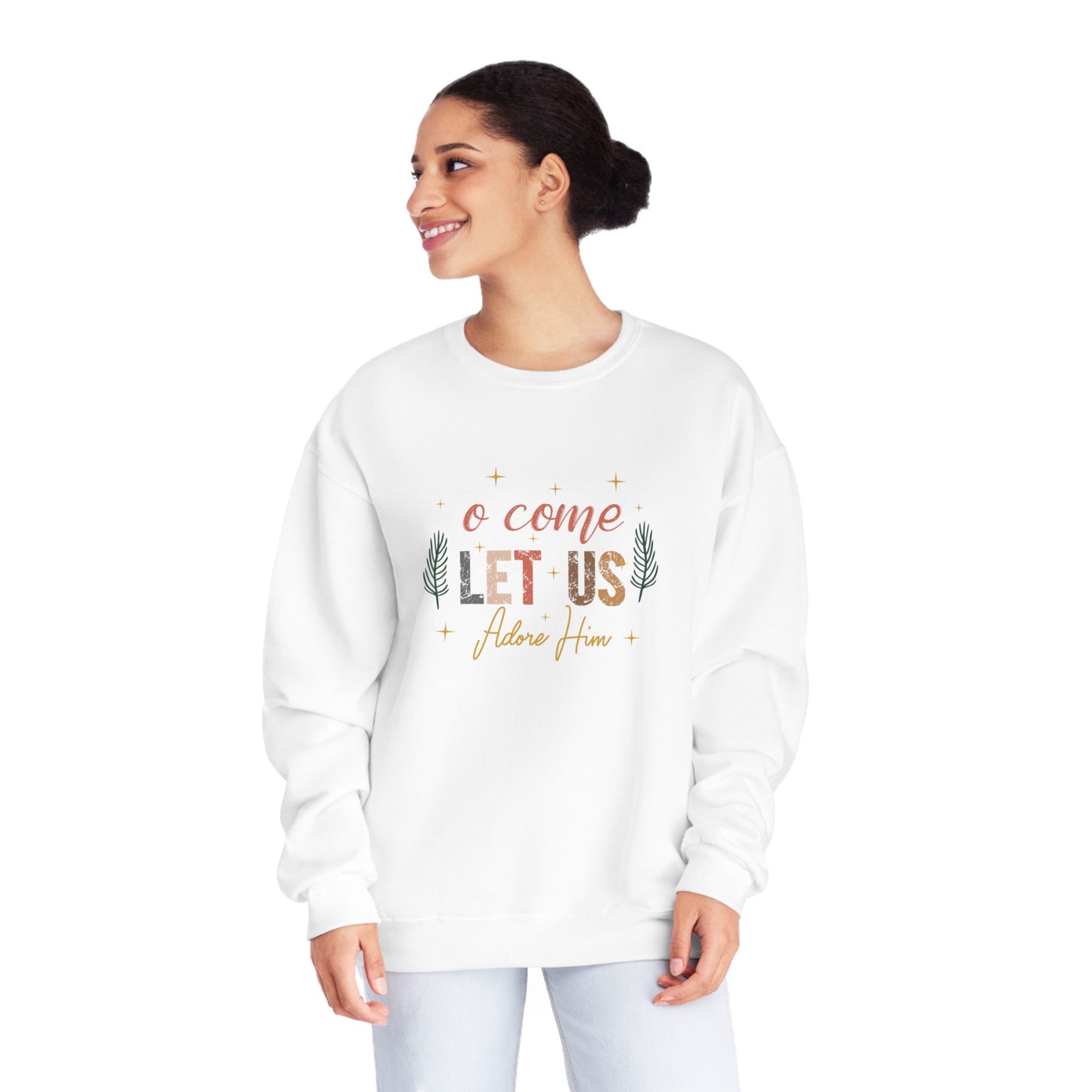 Let Us Adore Him Sweater