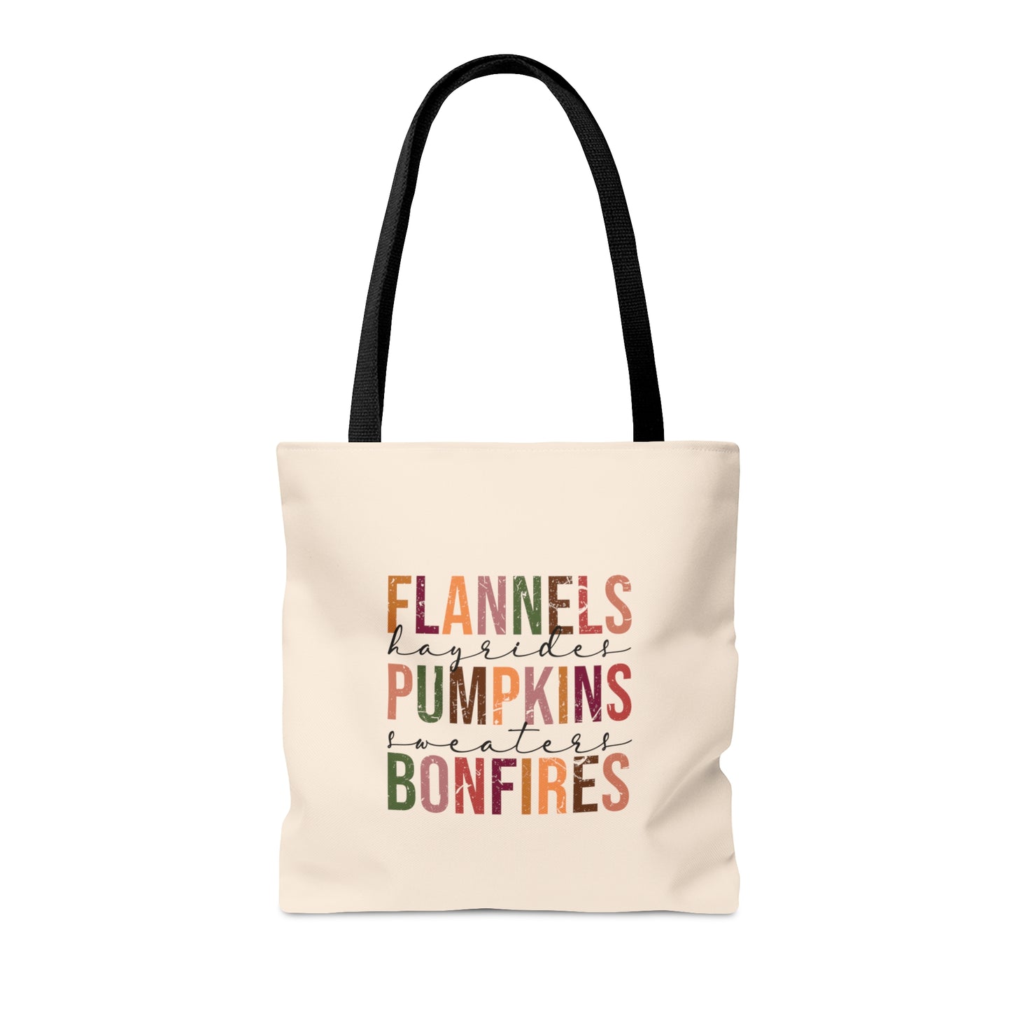 Flanner Pumpkins Bonfires Tote