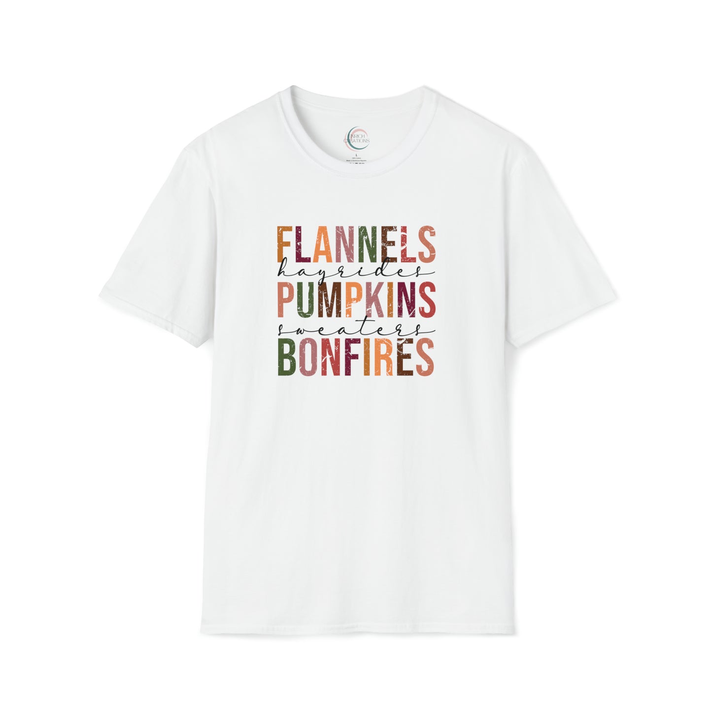 Flanner Pumpkins Bonfires Shirt