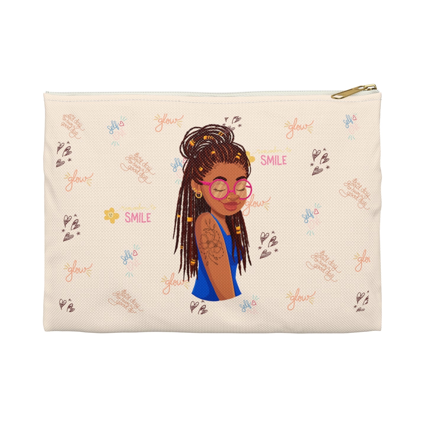 Braided Darling Accessory Pouch