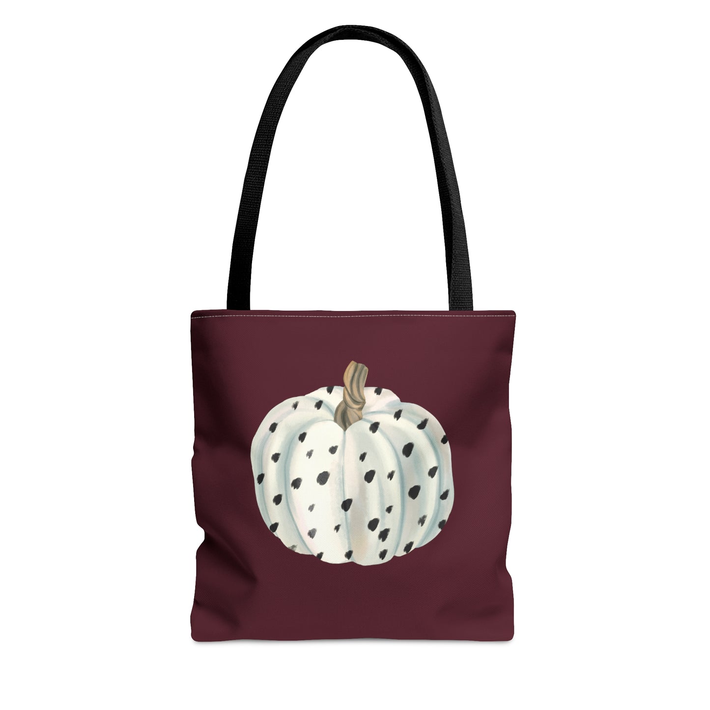 Polka Dot Pumpkin Tote