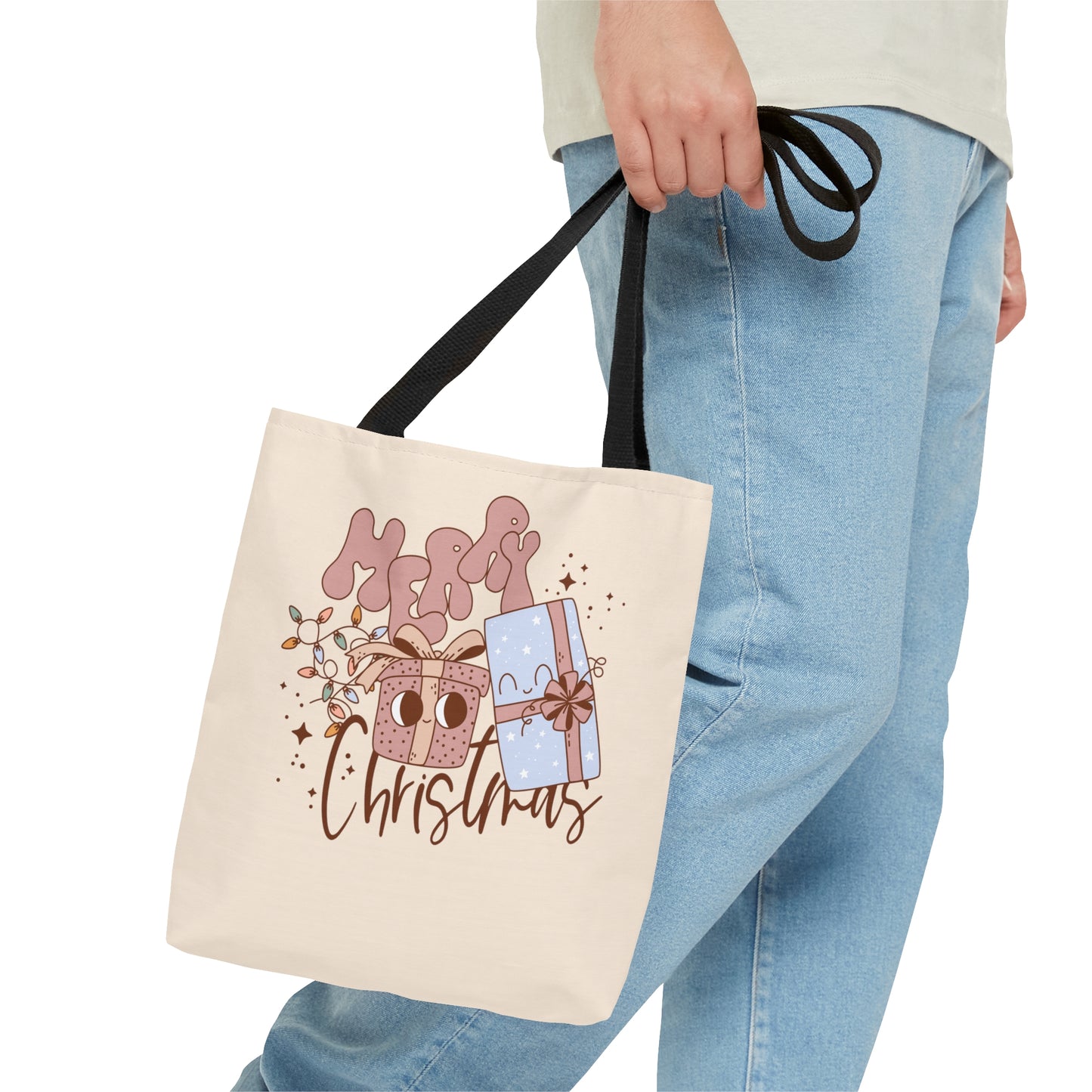 Retro Christmas Tote Bag