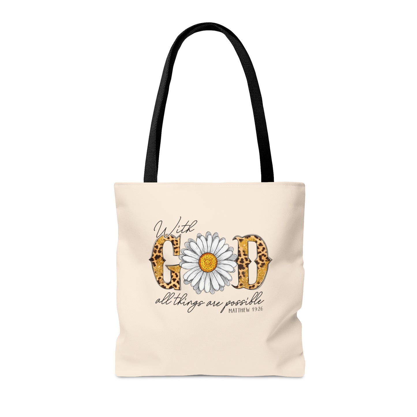 With God Tote Bag