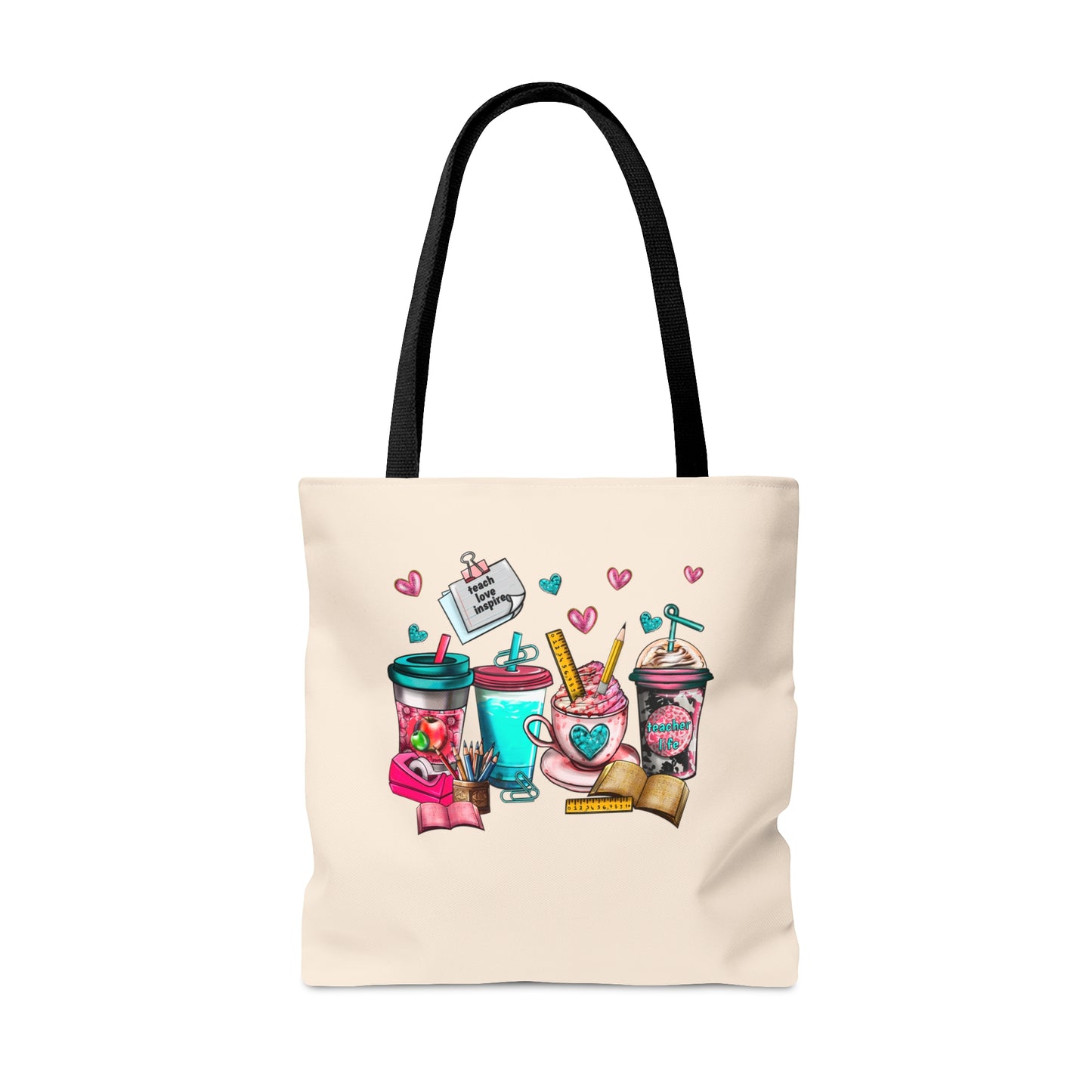 Caffeinate and Educate Tote Bag