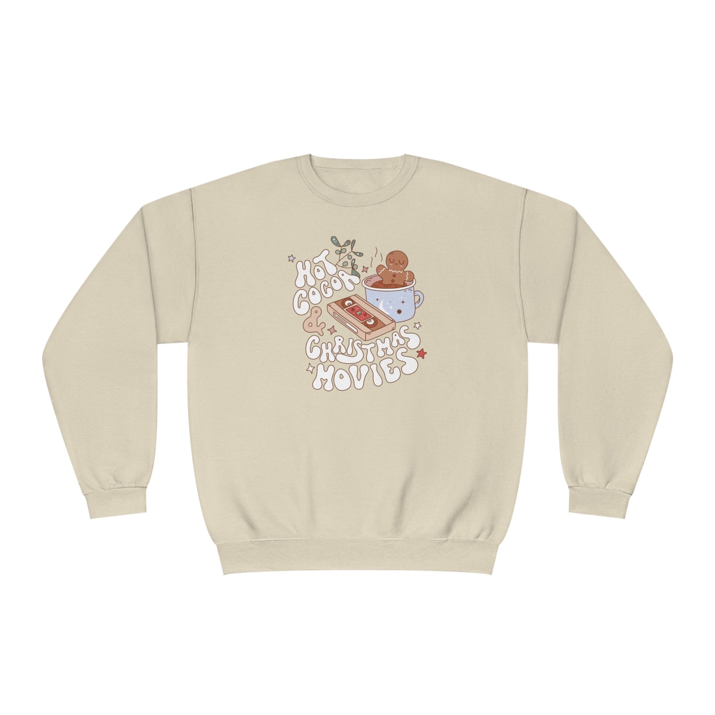 Hot Cocoa and Christmas Movies Sweater