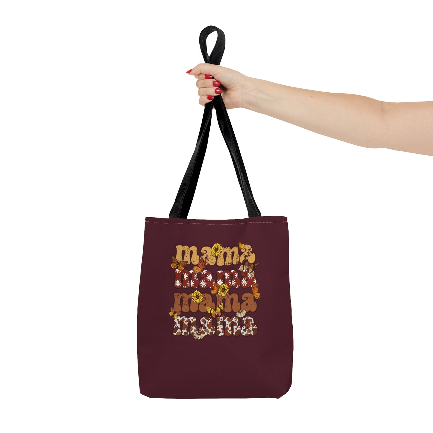Retro Floral Mama Tote