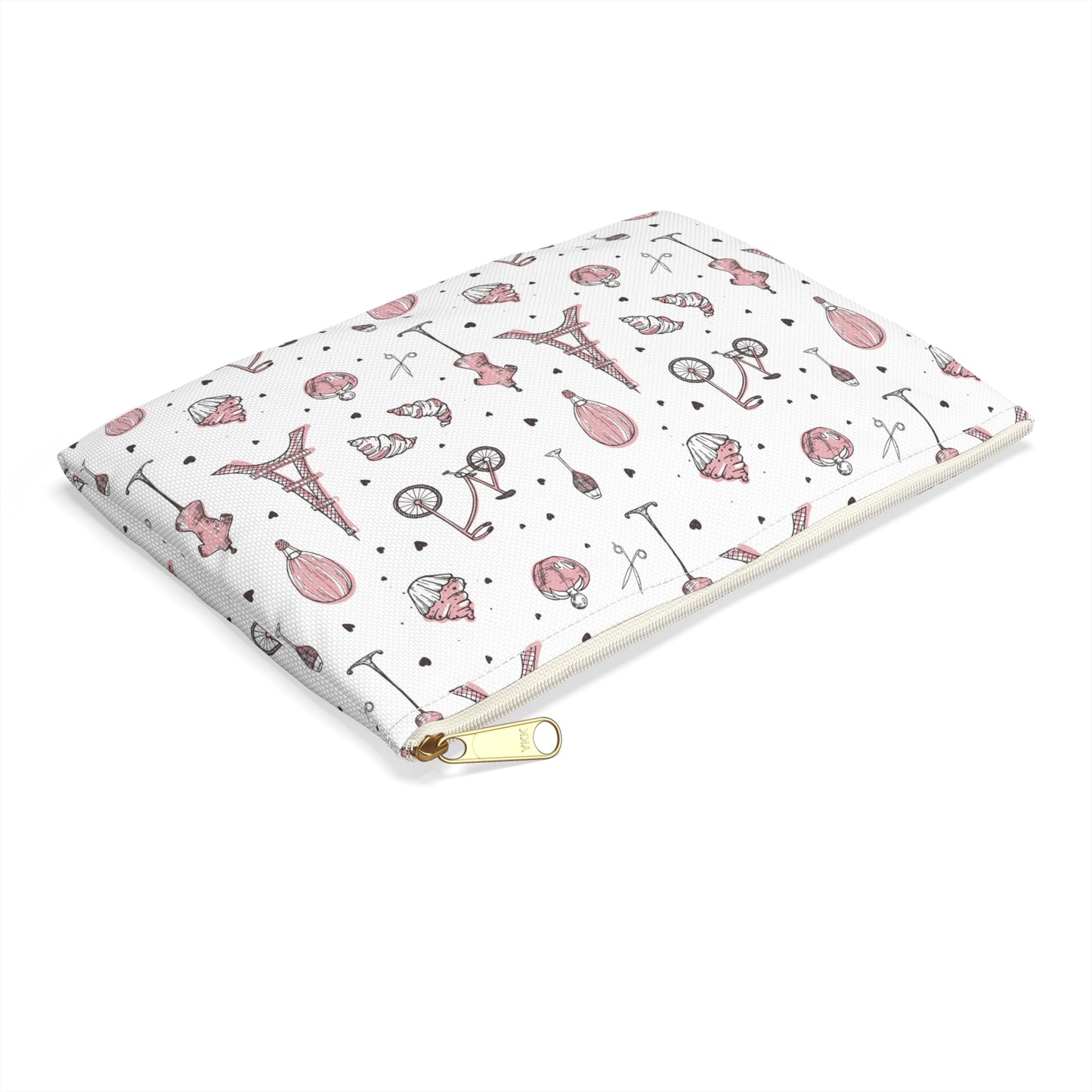 Pink Paris Accessory Pouch