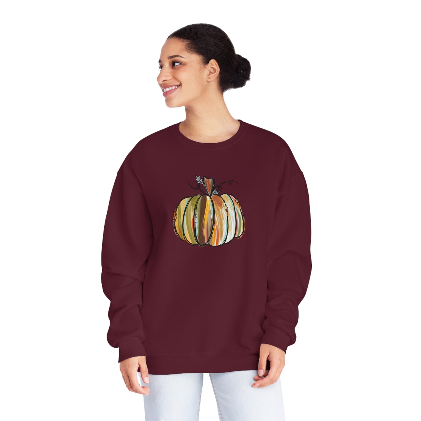 Painted Pumpkin Sweater