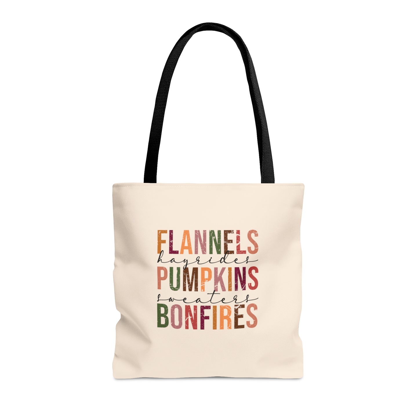 Flanner Pumpkins Bonfires Tote
