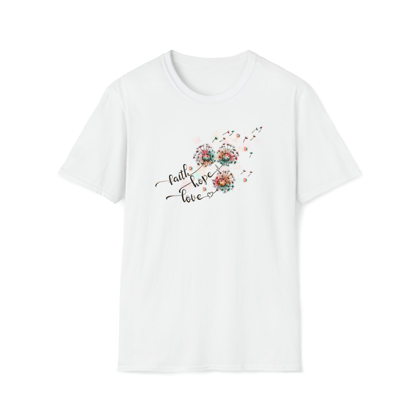 Faith Hope Love Dandelion Shirt