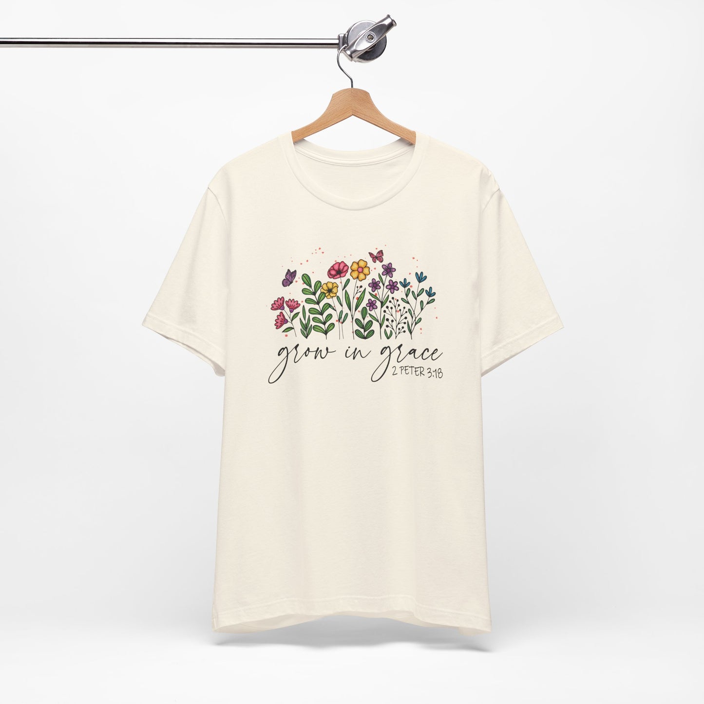 Floral Tee - Grow in Grace Women's T-Shirt