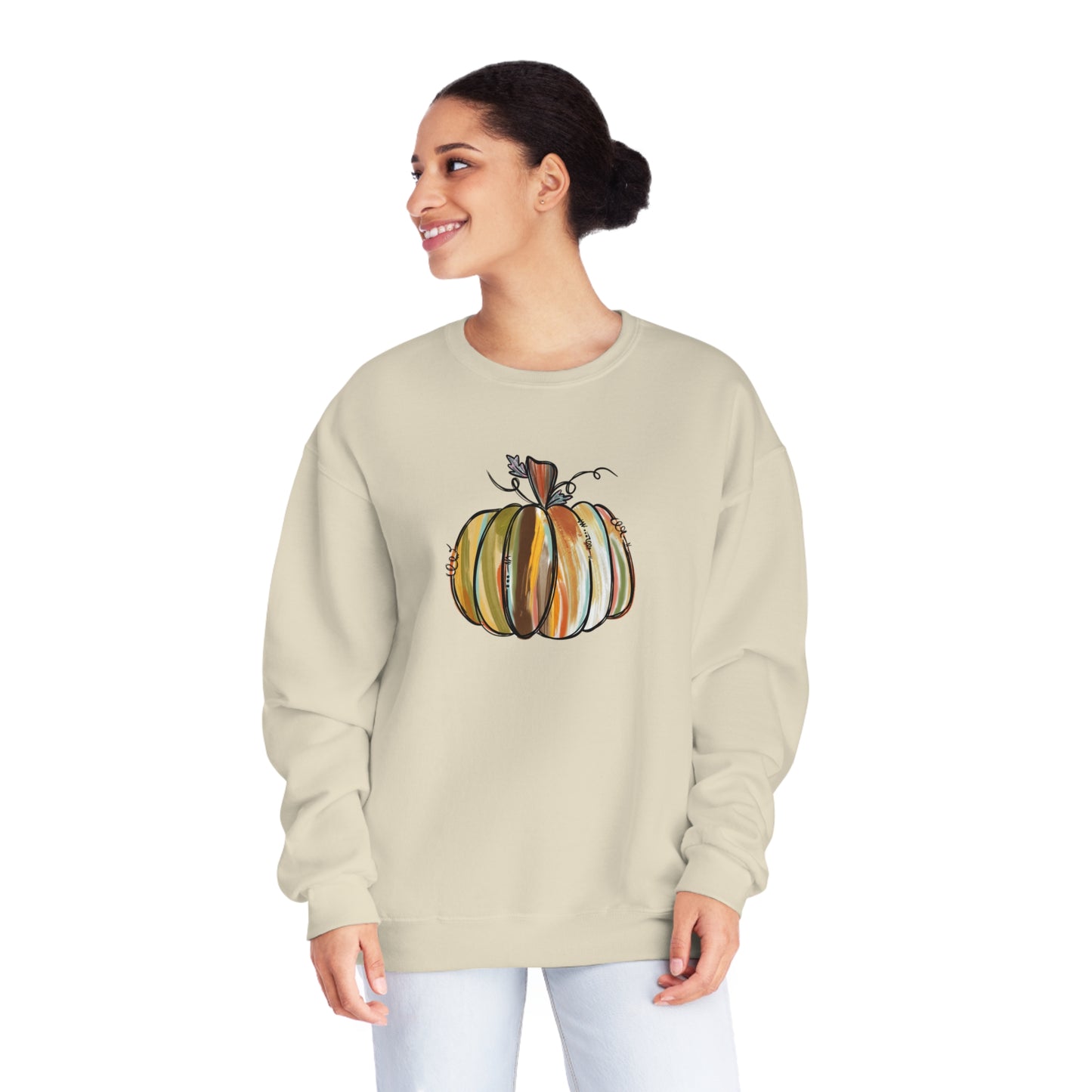 Painted Pumpkin Sweater