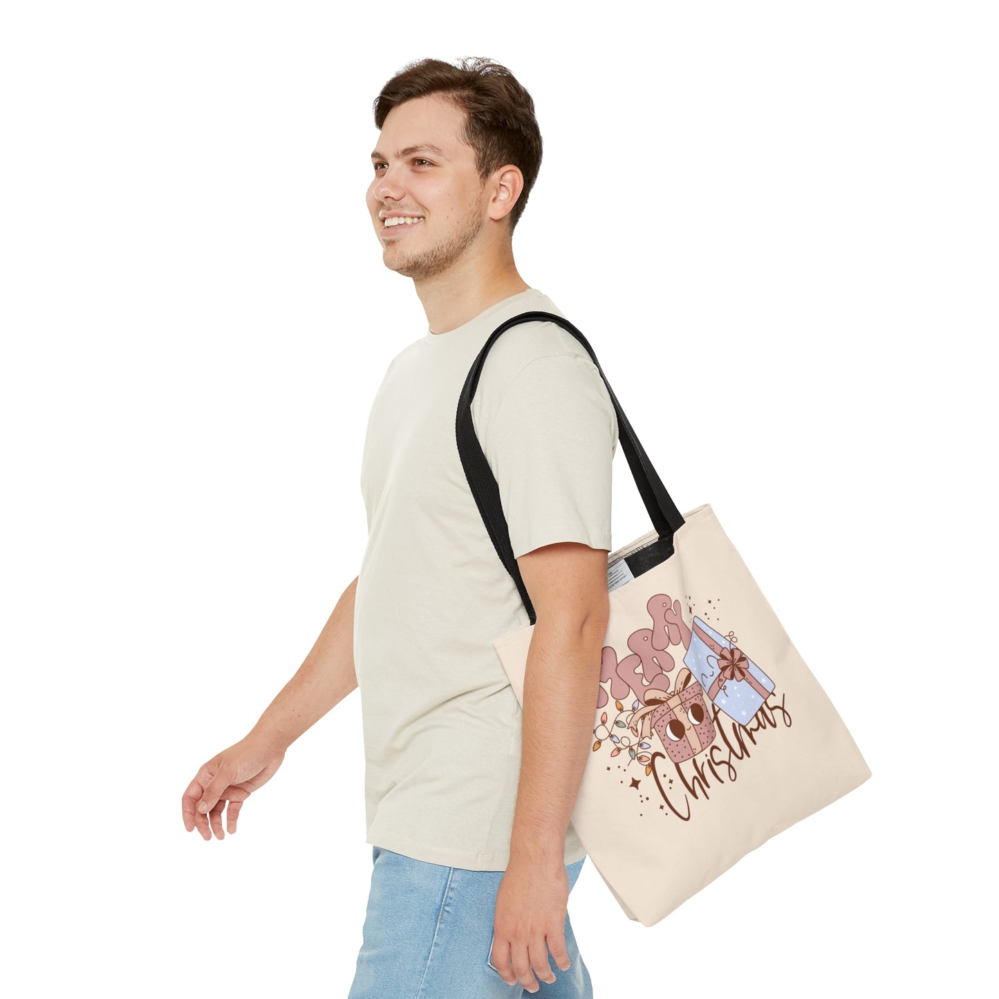 Retro Christmas Tote Bag