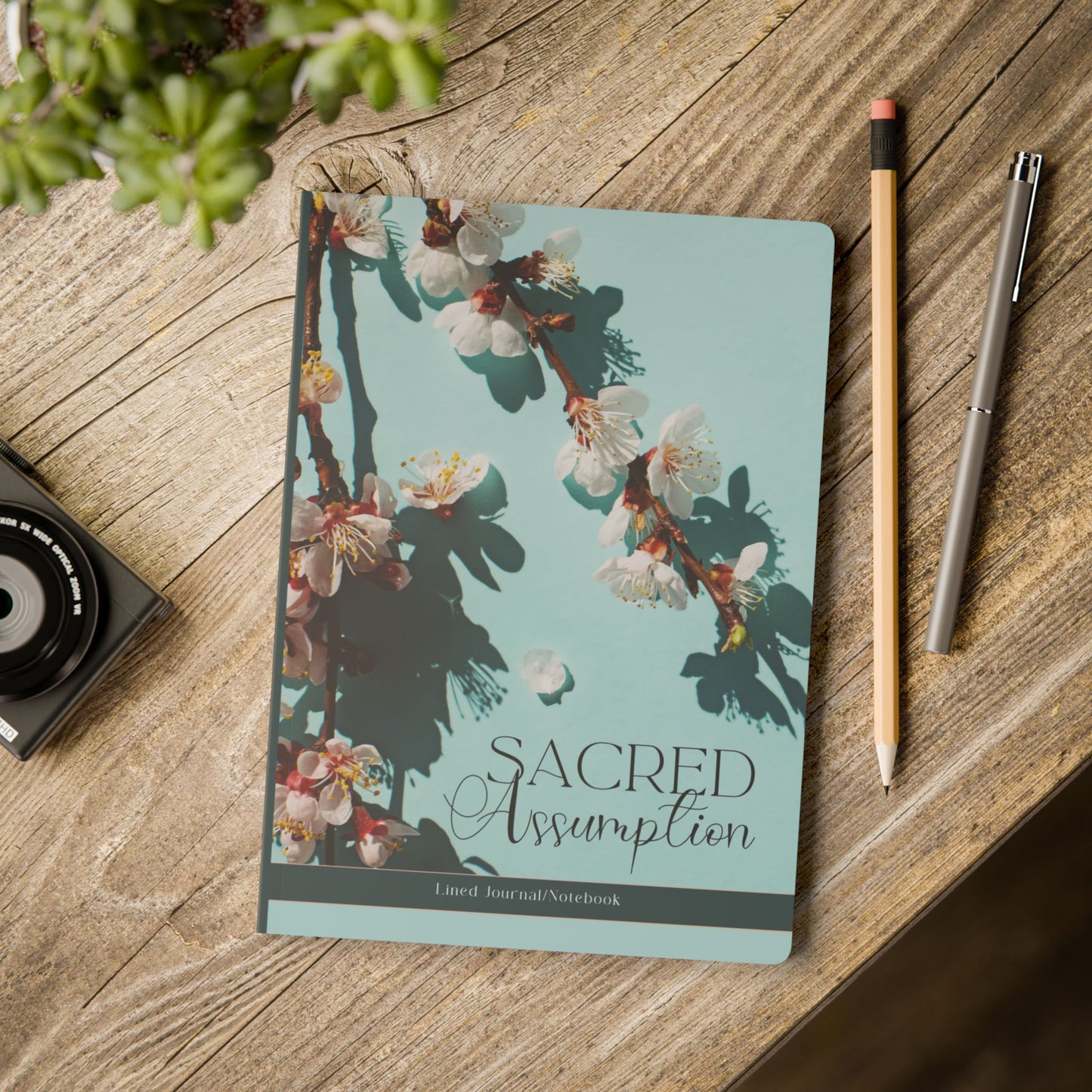Sacred Assumption: Spiritual Notebook (Blue Cover)