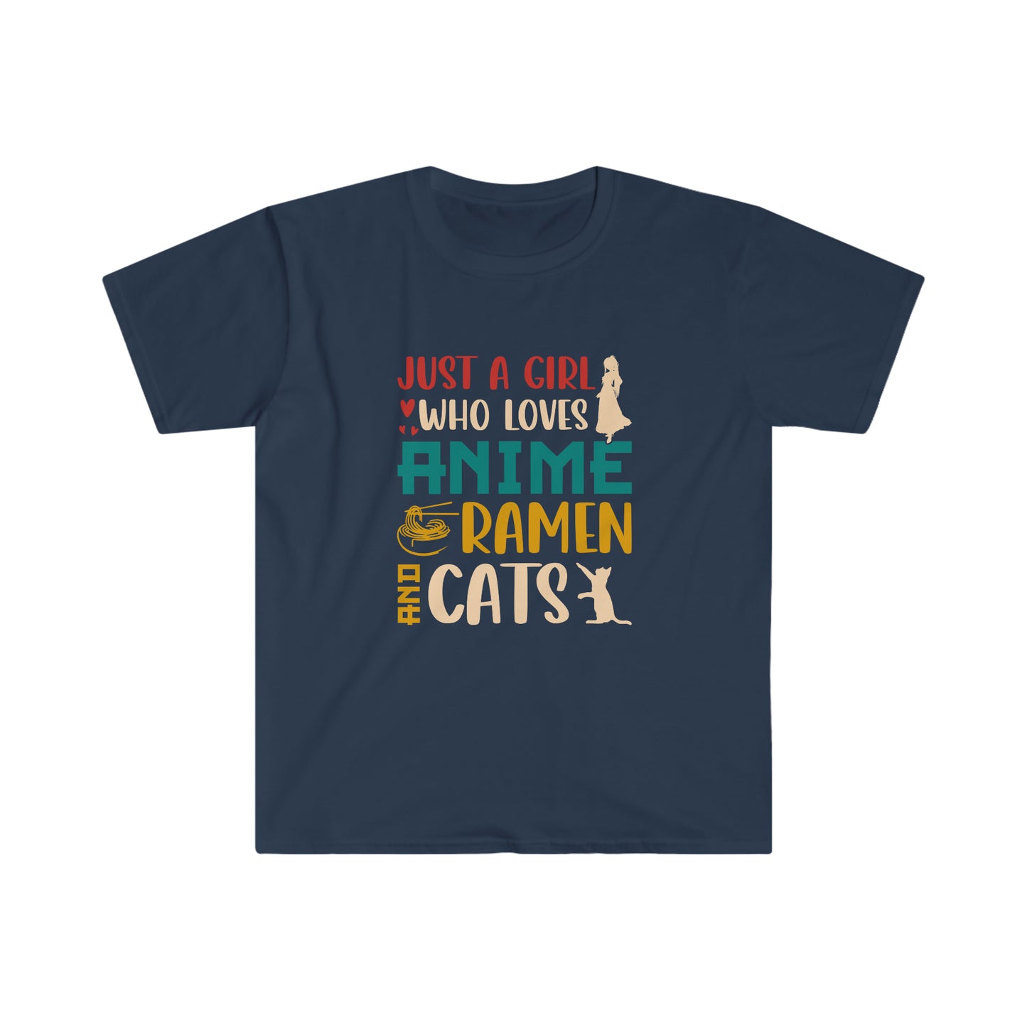 Luv Anime and Cats T-Shirt