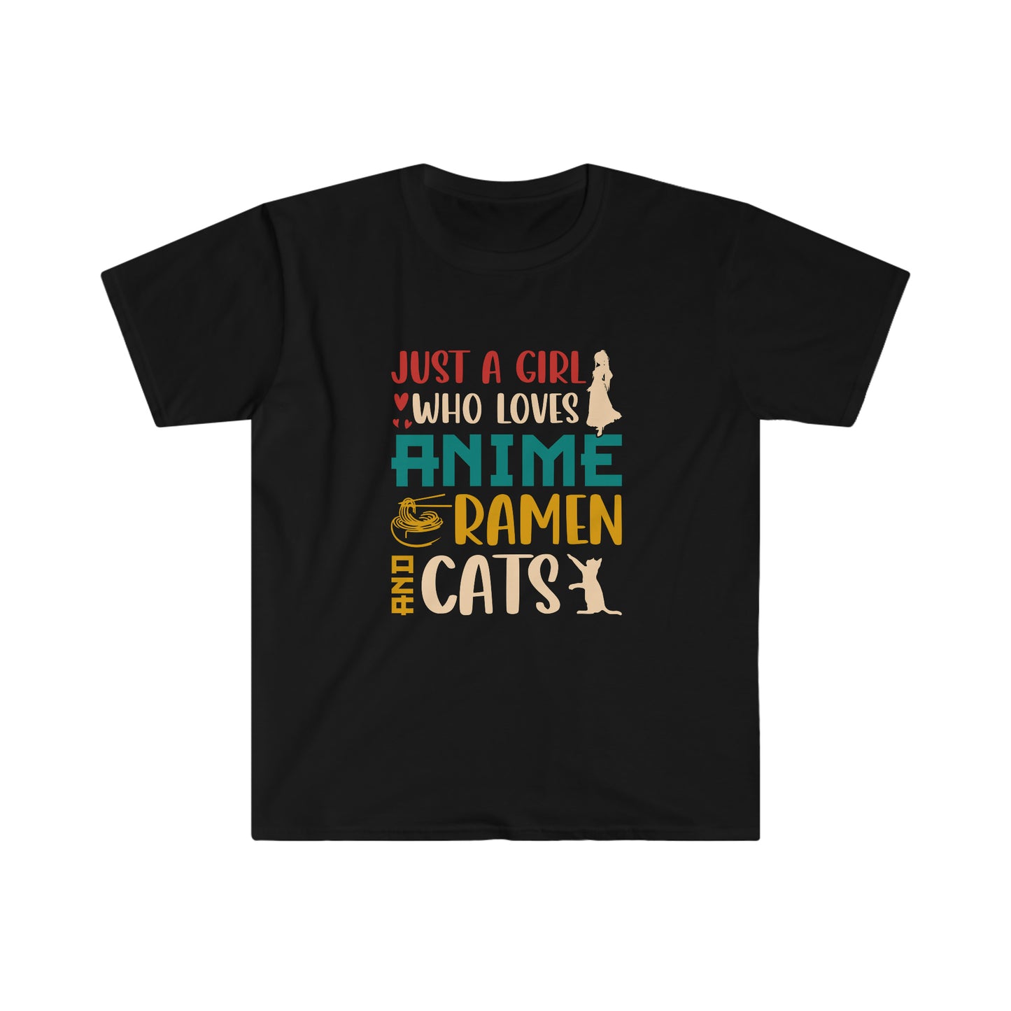 Luv Anime and Cats T-Shirt