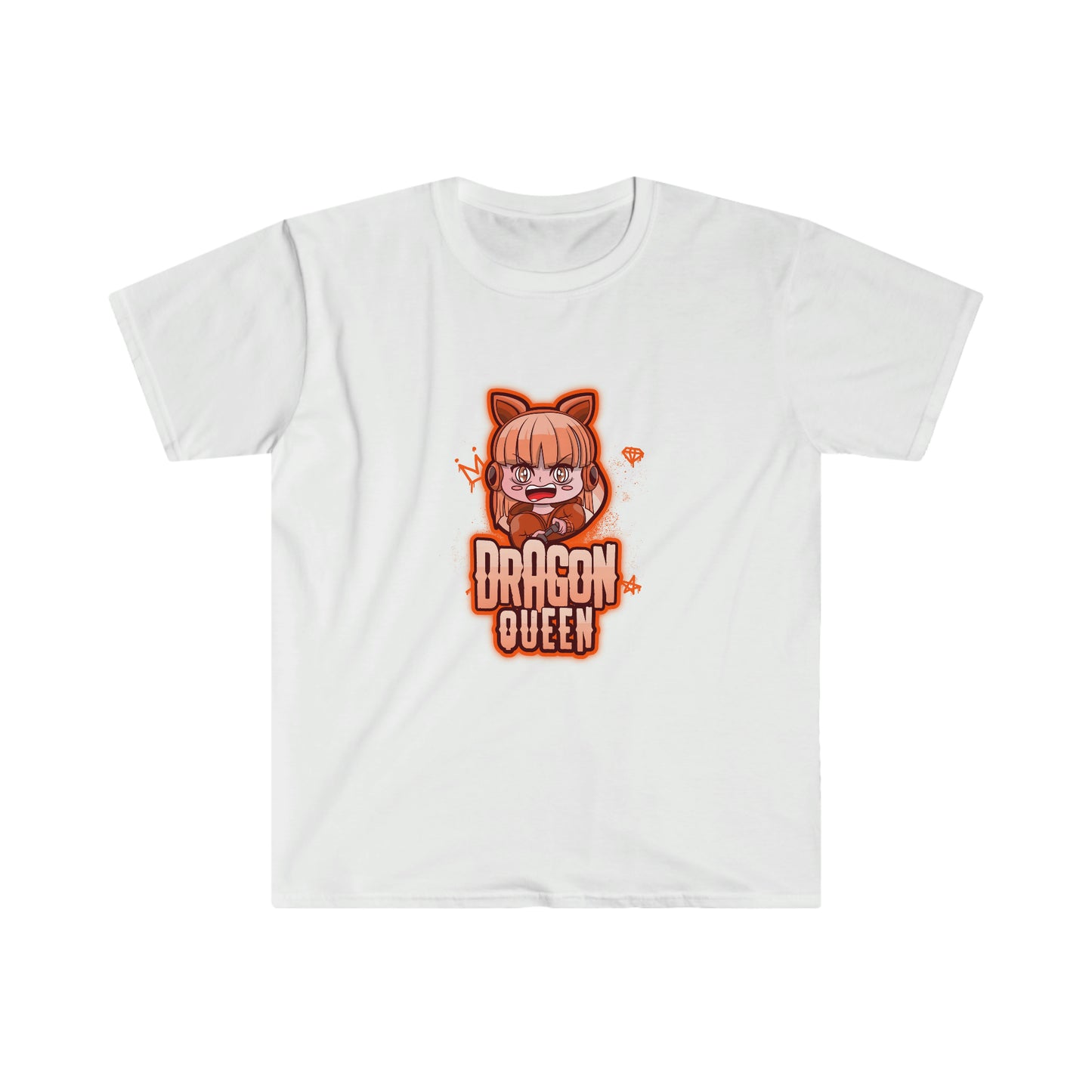 Dragon Chibi Anime T-Shirt (Queen)