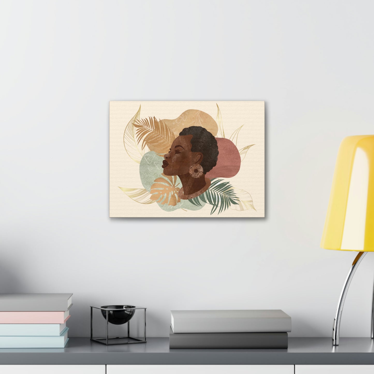 Melanin Beauty Canvas Gallery Wraps | Short & Sexy