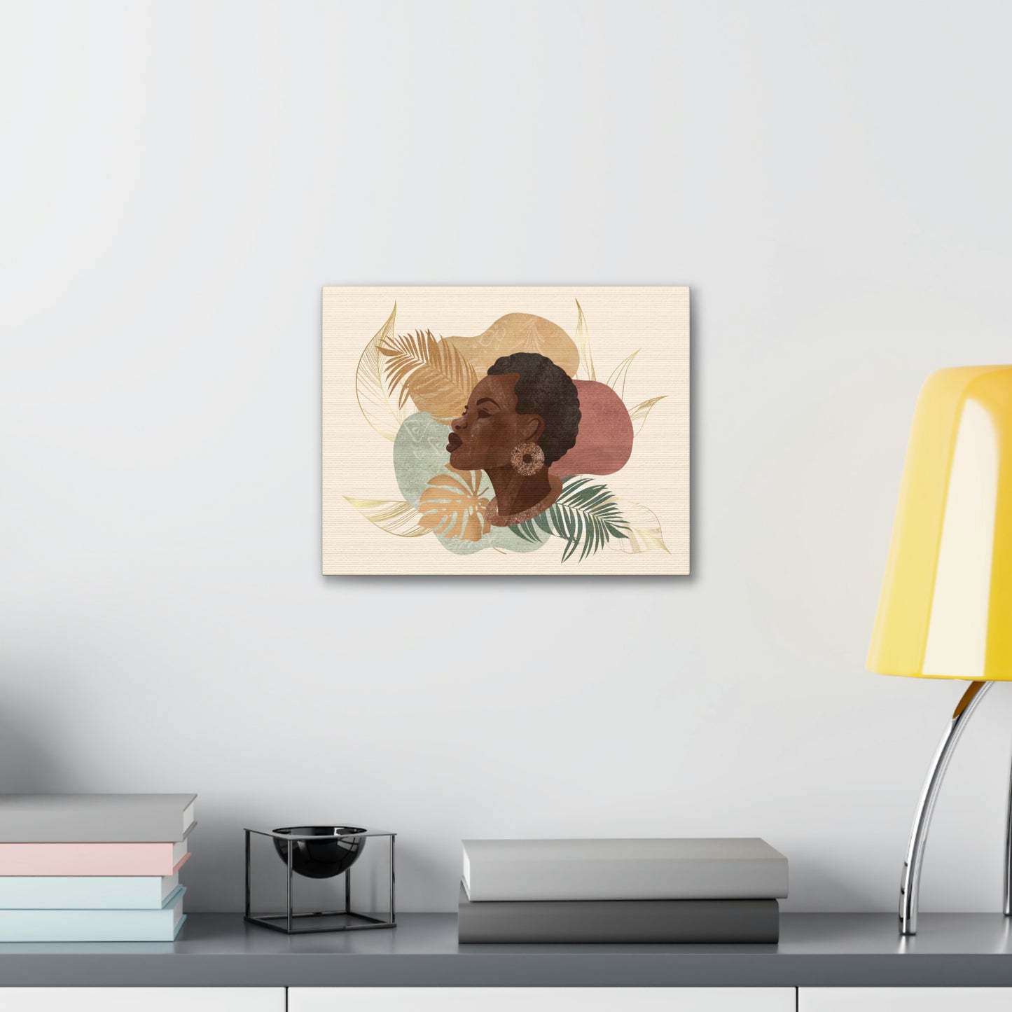 Melanin Beauty Canvas Gallery Wraps | Short & Sexy